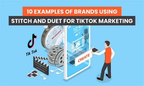 10 Voorbeelde Van Handelsmerke Wat Tiktok Stitch En Tiktok Duet Gebruik