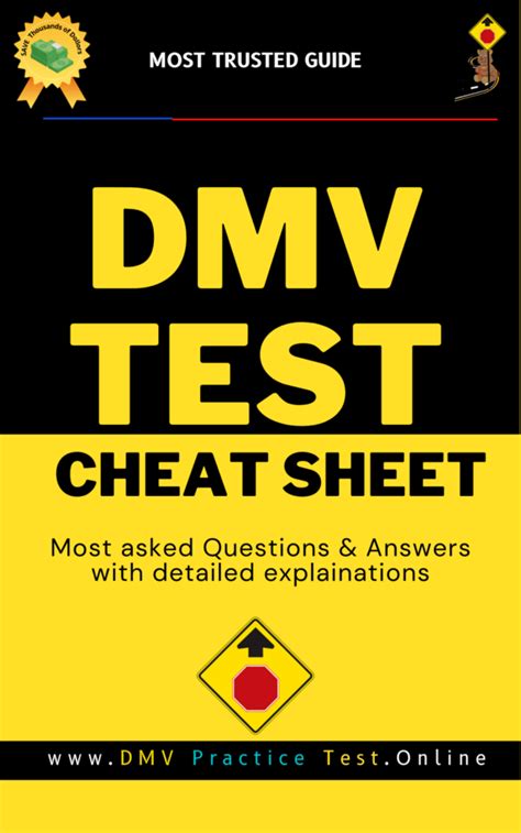 Free Cheat Sheet Dmv Practice Test Online
