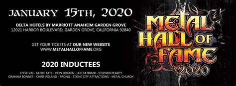 2020 Metal Hall Of Fame Gala To Be Filmed For Amazon Prime Original