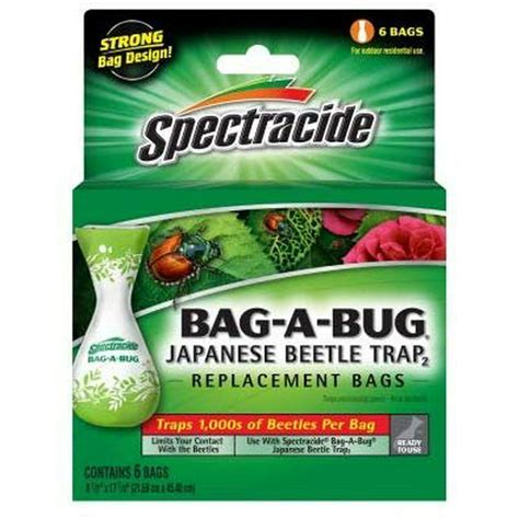 Spectracide Bag A Bug Japanese Beetle Trap Bags