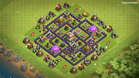 Top Town Hall 7 Th7 Trophy Bases 2020 Top Coc Bases