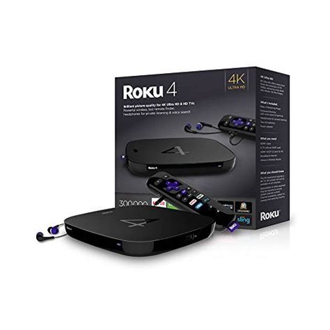 Check spelling or type a new query. Roku 4 4400R 4K UHD Streaming Media Player with SanDisk 16GB Micro SDHC Memory Card