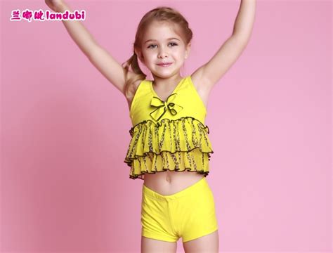 Fashion Two Piece Girl Swimwear Baby Zwempak Biquini Infantil