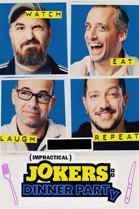 It is also important that the dinner matches the theme in order to enhance the evening and really bring the idea to life. Impractical Jokers: Dinner Party - 4KMovieMate