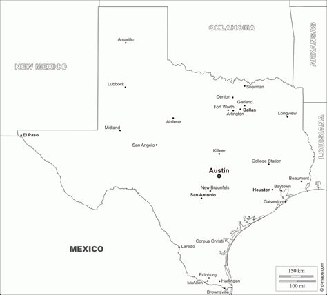 Texas Free Maps Free Blank Maps Free Outline Maps Free Base Maps