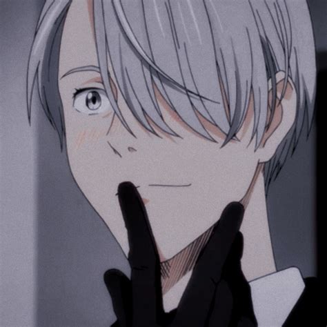 Victor Nikiforov ~‘aesthetic Icon Ice Aesthetic Aesthetic Anime