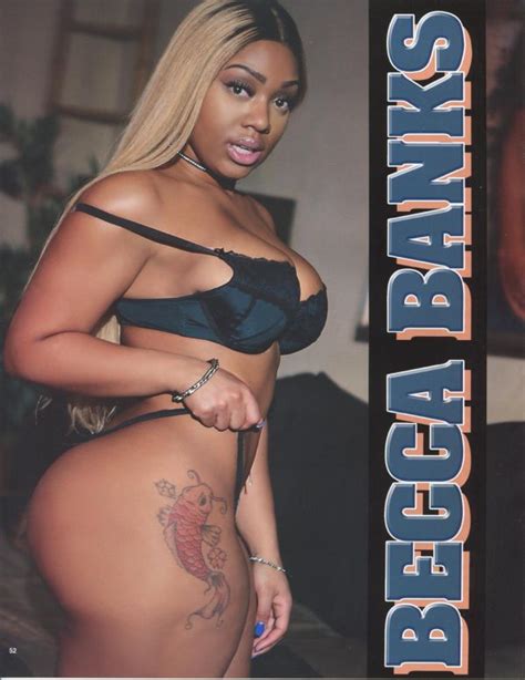 Becca Banks In Straight Stuntin Magazine 46 DynastySeries
