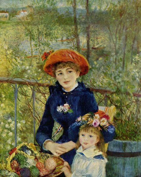 Pierre Auguste Renoir Auf Der Terasse