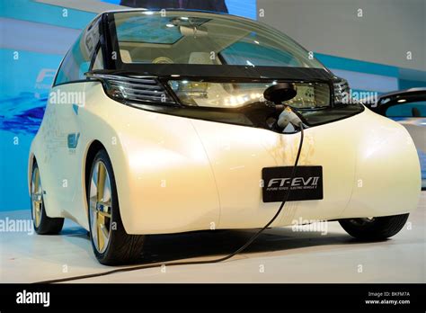 Future Toyota Electric Vehicle Ii Ft Evii Concept Car At Beijing Auto