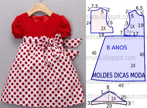 20 Última Moldes De Vestidos Infantil Gratis Para Imprimir Alyshia