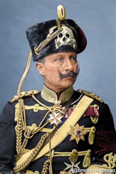 Colorized Kaiser Wilhelm Ii Of Germany C 1900 1022x1536 R