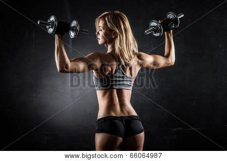 Brutal Athletic Woman Image Photo Free Trial Bigstock