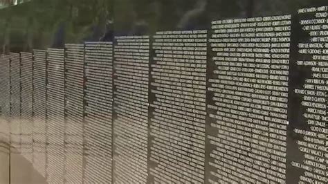 Replica Of Vietnam Veterans Memorial Wall On Display In Peoria