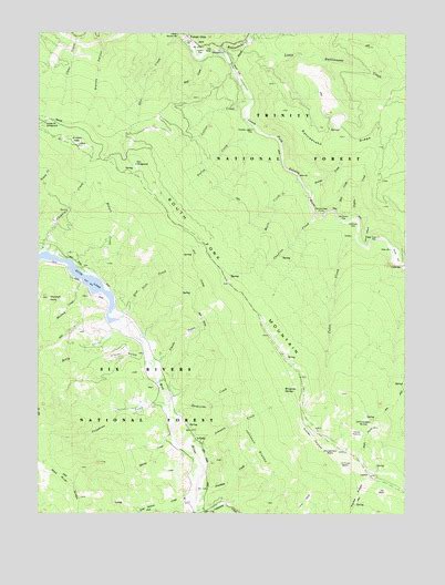 Forest Glen Ca Topographic Map Topoquest