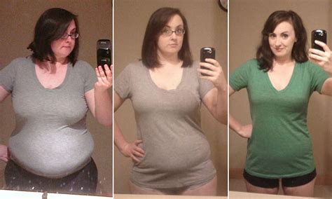 From Lbs To Lbs In Five Seconds Woman Documents Her Dramatic