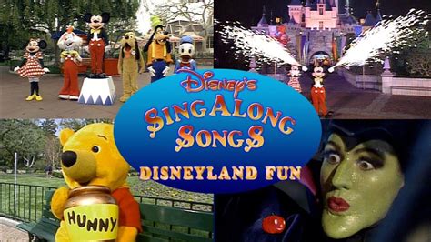 Disney Sing Along Songs Disneyland Fun In Hd Youtube Sing Along