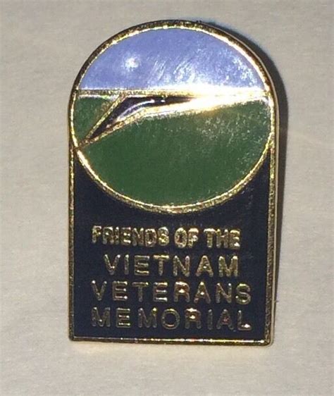 Vietnam Veterans Memorial Pin Usa Vets F Ebay