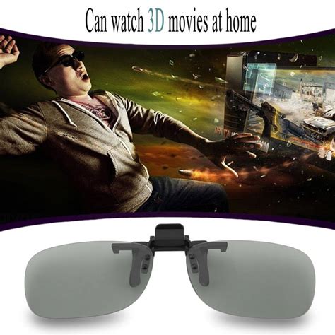 Buy Clip On Passive Circular Polarized 3d Glasses Clip For Lg 3d Tv Cinema Film G2l At