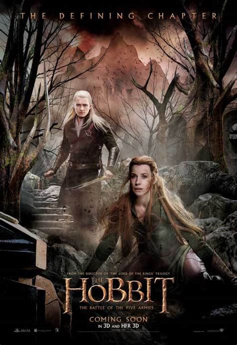 The Hobbit The Battle Of The Five Armies 2014 27x40 Movie Poster