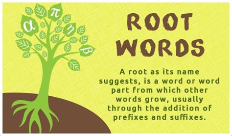 Root Words How To Articles Pinterest Root Words And Word Building