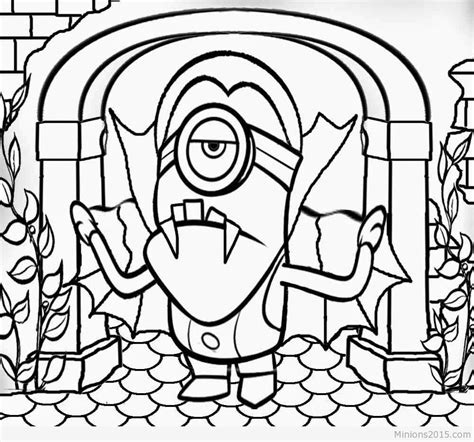 Evil Minion Coloring Pages At Free Printable