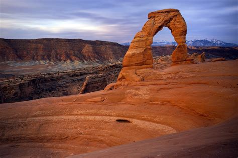 Usa Rock Formation Arch Landscape Wallpapers Hd