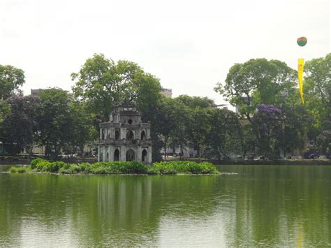 It's nice for a little walk, but not much to see really. Hoan Kiem Lake Hanoi | Vietnam Travel Pictures