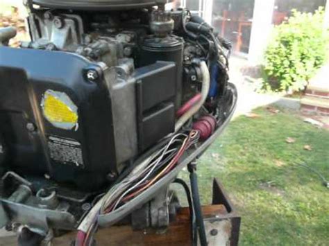 1984 Evinrude 115 hp outboard motor - YouTube