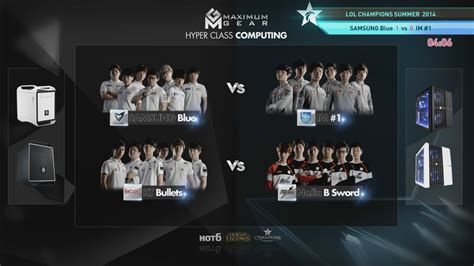 highlights samsung blue vs im 1 game 2 group a ogn hot6ix champions summer 2014 youtube
