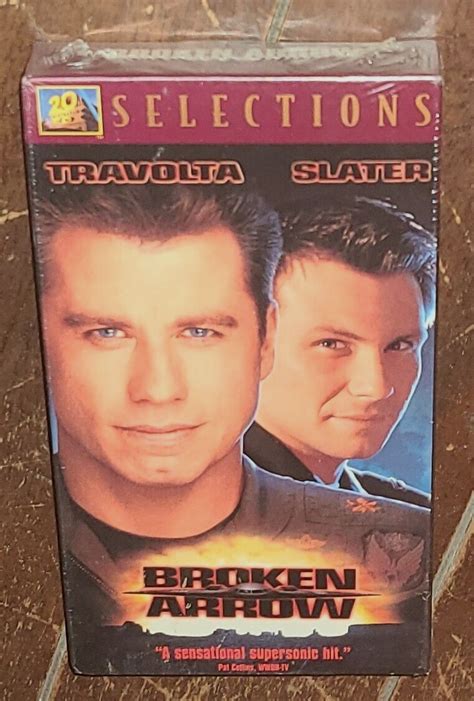 Broken Arrow Vhs 1996 20th Century Fox John Travoltachristian