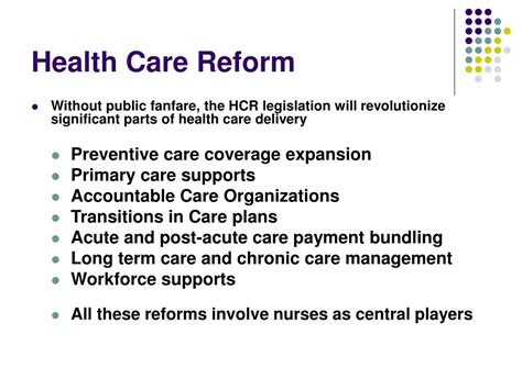Ppt Health Care Reform Chronic Care Management Care Transitions And