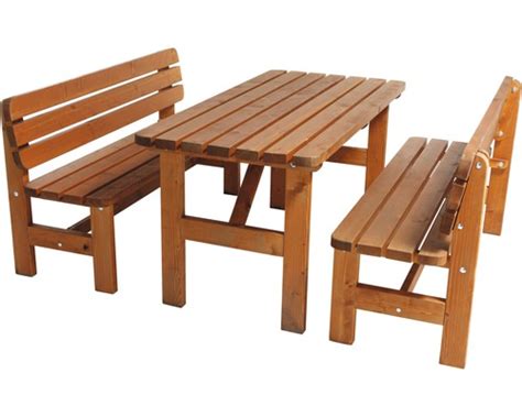 Gartenmobel set holz fur 6 personen 2 klappstuhle mit verstellbarer lehne 1 sitzbank mit lehne 1. Gartenmöbel-Set Wien Holz 4-Sitzer 3-teilig braun kaufen ...