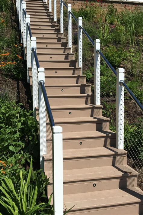 Cable Railing Systems For Stairs Tensiline Commercial Cable Railings