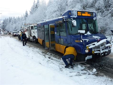 Metro Transit Remains On Snow Routes Wednesday Kirkland Wa Patch