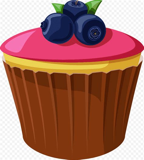 Cartoon Birthday Cake Cupcake Chocolate Cake American Muffins