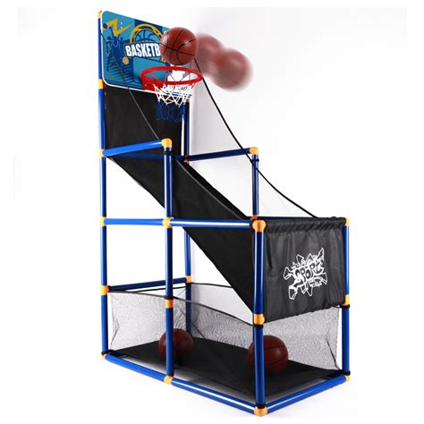 Where do arcade games fit? Vokodo Kids Home Basketball Court Shooting Game Includes 2 ...