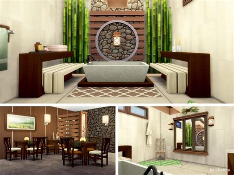 The Sims Resource Lakeside Sauna By Lhonna • Sims 4 Downloads