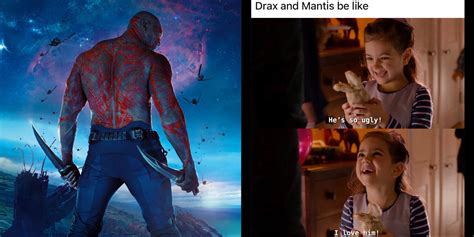 Mcu 10 Memes That Perfectly Sum Up Drax As A Character