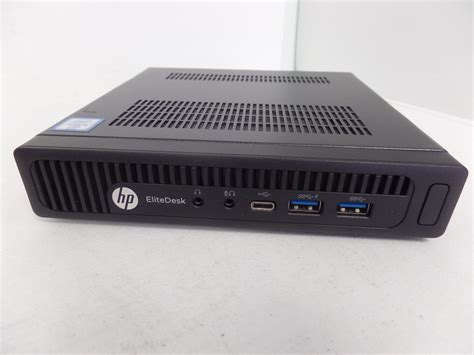 Hp Elitedesk 800 G2 Dm 65w Tiny Desktop I5 6500 8gb 256gb Ssd Wifi W7p