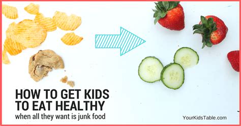 Serve meals and snacks at about the same times every day. Getting Kids To Eat Healthy When They Won't Eat Anything ...