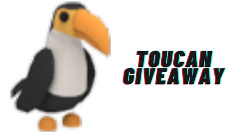 Roblox Adopt Me Toucan Giveawayclosed Youtube