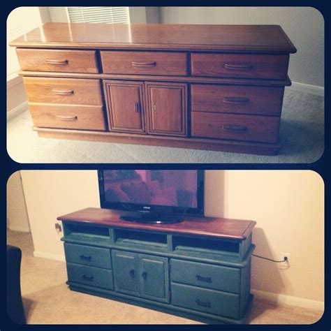 How To Turn A Dresser Into A Tv Stand Diy A Tv Tv Stands And Dressers