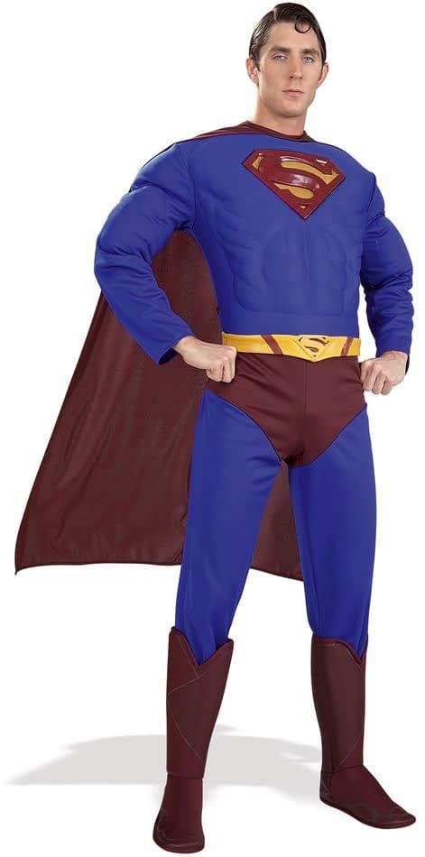 Superman Costume For Men Scostumes
