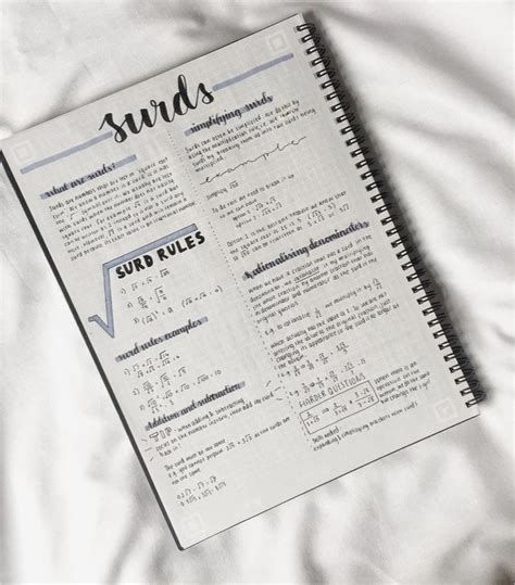 Pin By Sunflower🌻 On Aesthetic Revision Notestips Studying Math