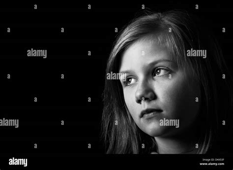 Sad Child Stock Photo Alamy