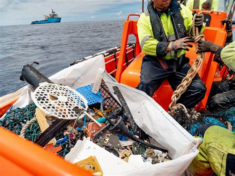 The Ocean Cleanup Brings The First Plastic Catch Onshore