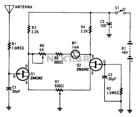 Electrostatic Detector Under Voltage Detector Circuits 13447 Nextgr