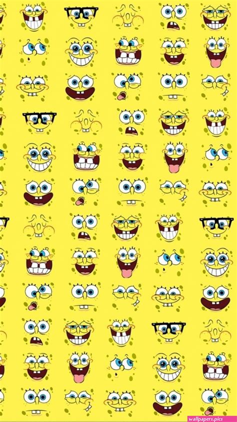 Top 10 Best Spongebob Squarepants Iphone Wallpapers Hq Wallpaperspics