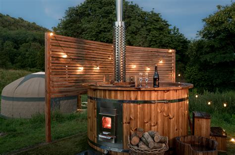 Glamping Equipment Hot Tubs And Jacuzzis 6x Wood Burning Scandinavian Hot Tubs Cumbria