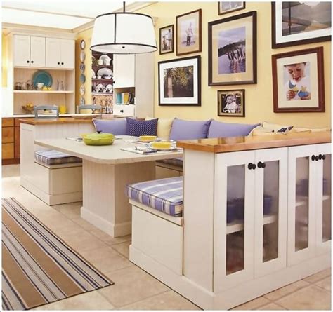 10 Cool And Clever Breakfast Nook Storage Ideas